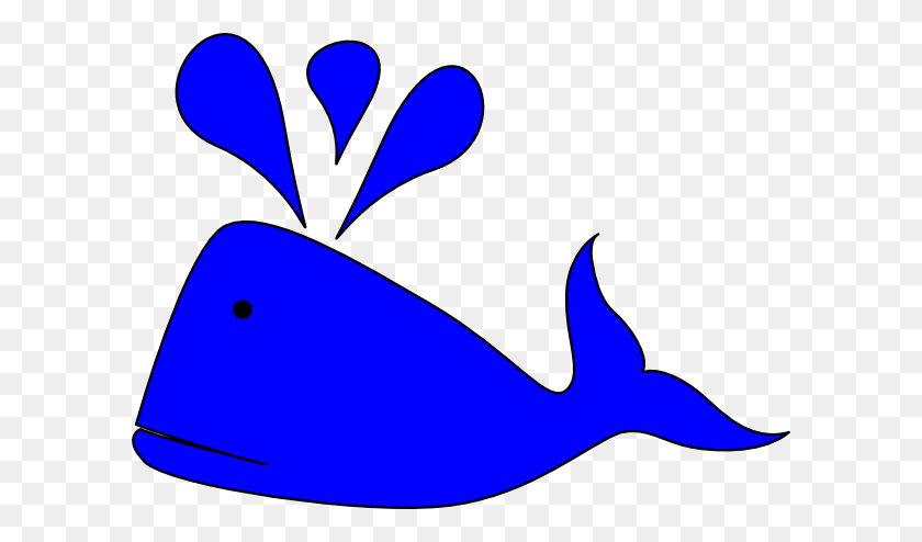 600x434 Whales Spew Png, Clip Art For Web - Whale Tail Clipart