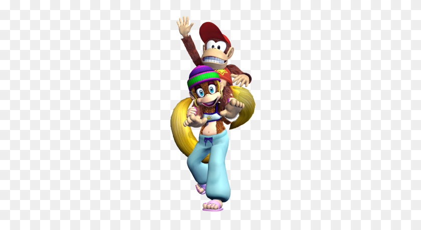 200x400 What Donkey Kong Characters Do You Want To See In The Next Mario - Funky Kong PNG