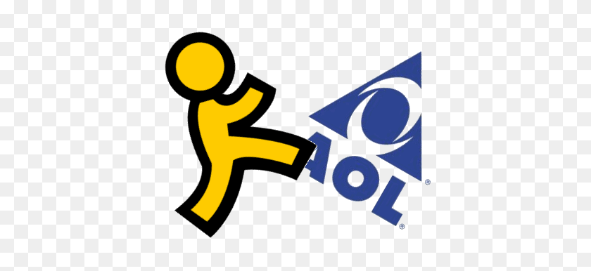 408x326 What Ever Happened To Aol Internet History Podcast - Aol Logo PNG