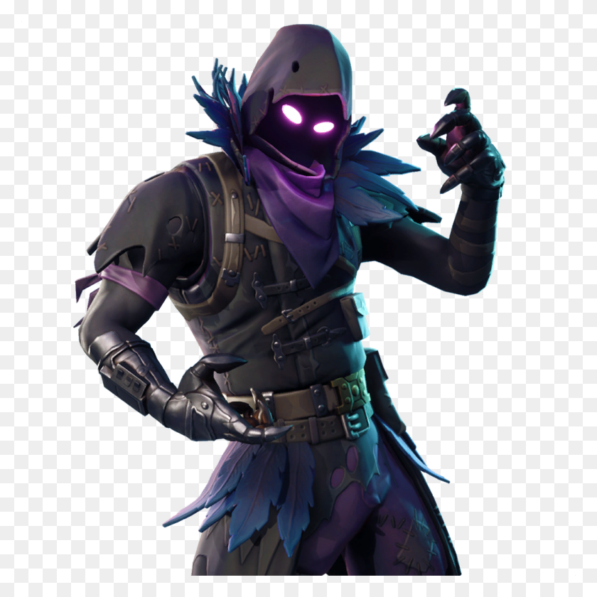 1024x1024 What Is The Raven Skin In Fortnite And When Is The Release Date - Raven Skin PNG