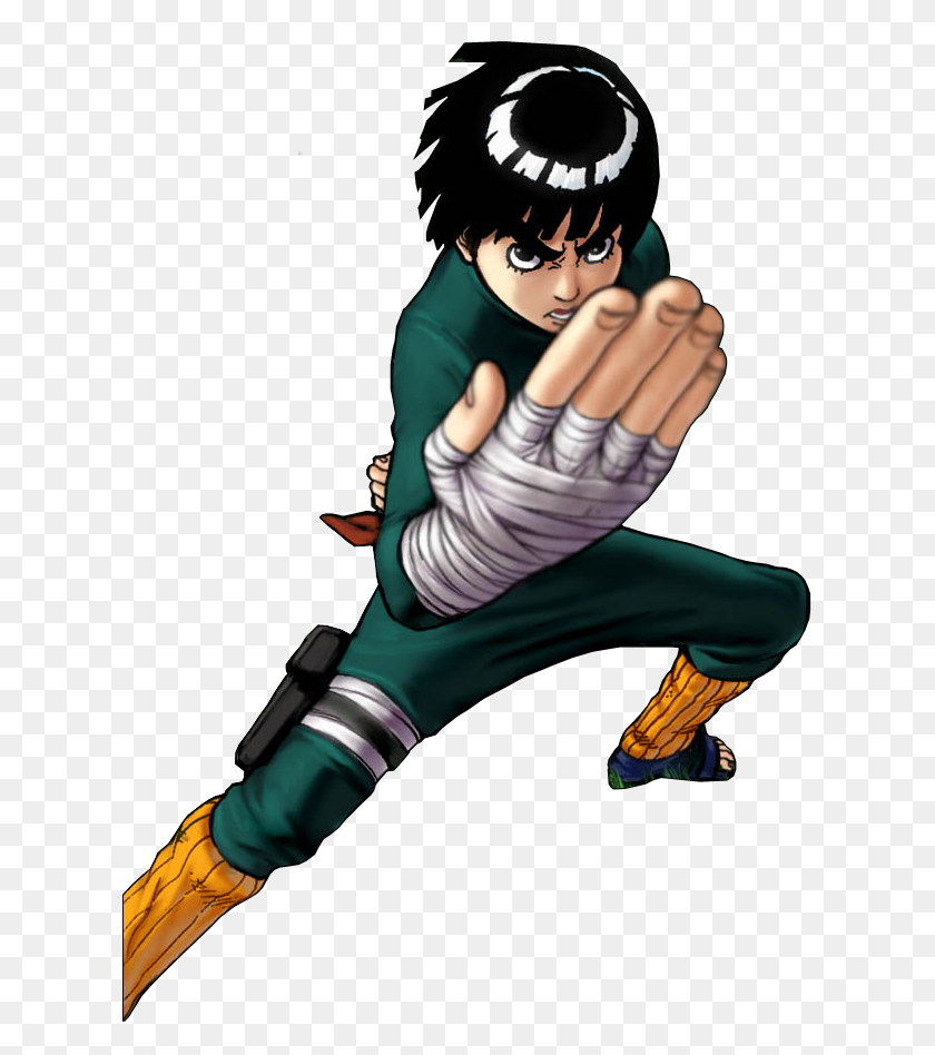 622x888 What Rock Lee Can And Can't Do With Chakra The Narutoversity - Rock Lee PNG