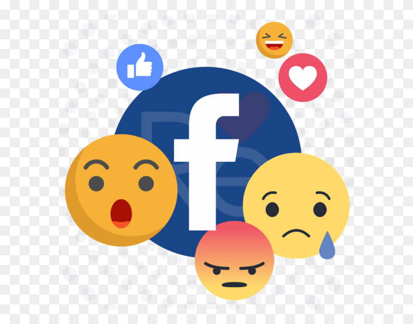 600x600 What Those Facebook Emojis Really Mean Relationships Etcetera - Facebook Reactions PNG
