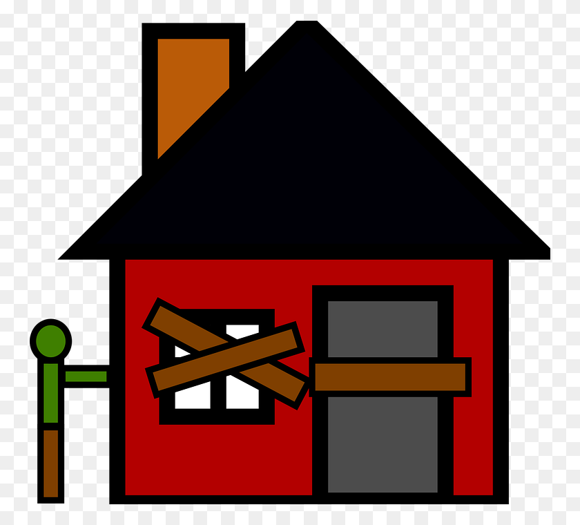 754x700 What Will Be The Signs Of The Next Housing Crisis - Abandoned House Clipart