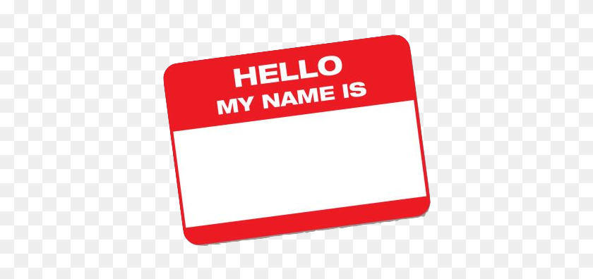 448x336 What's In A Name Doug Sandler Blog - Name Tag PNG