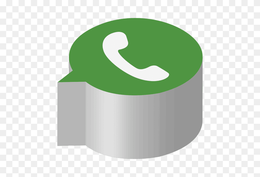 512x512 Icono Isométrico De Whatsapp - Whatsapp Png