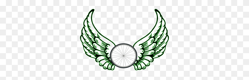 300x211 Wheel Angel Wings Png Clip Arts For Web - Angel Wings Clip Art Images