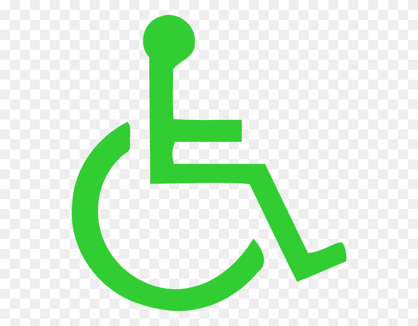 552x595 Wheelchair Symbol Clip Art Free Vector - Nurse Symbol Clipart