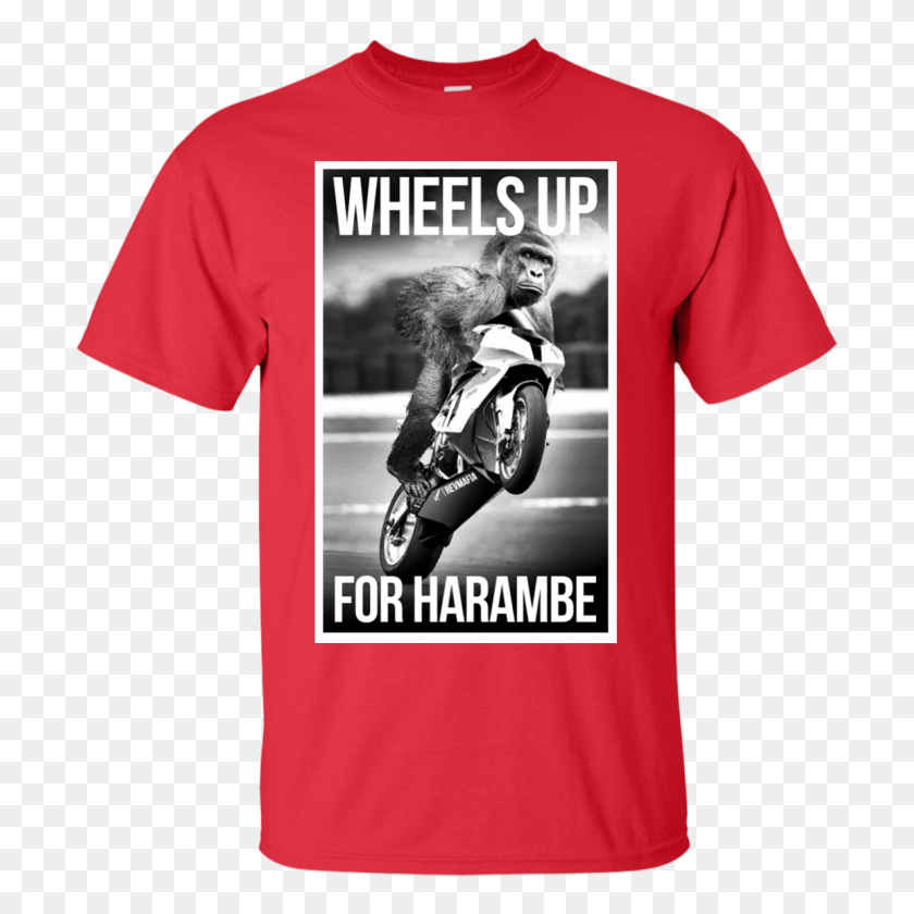 1155x1155 Wheelsup For Harambe - Harambe PNG