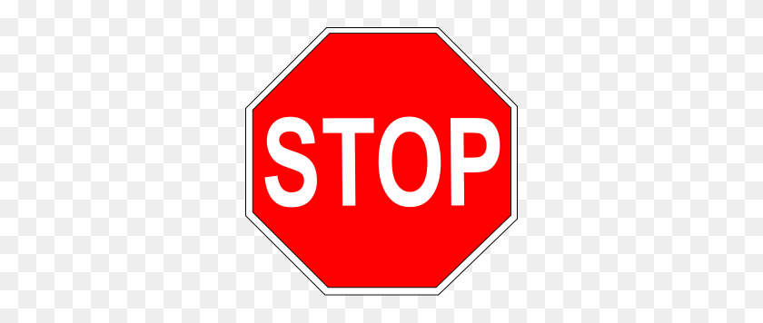 300x296 When Did Stop Signs Become Only A Suggestion - Wtf Clipart