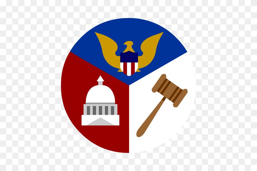 500x500 Whenhub - Three Branches Of Government Clipart