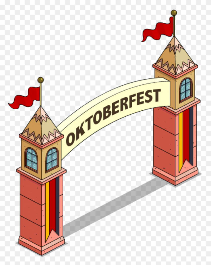 1012x1290 Where Did That Come From Oktoberfestthe Simpsons Tapped Out - Zoo Entrance Clipart