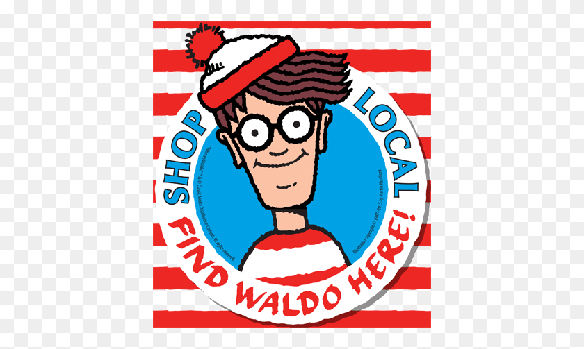 400x443 Where's Waldo - Wheres Waldo Clipart