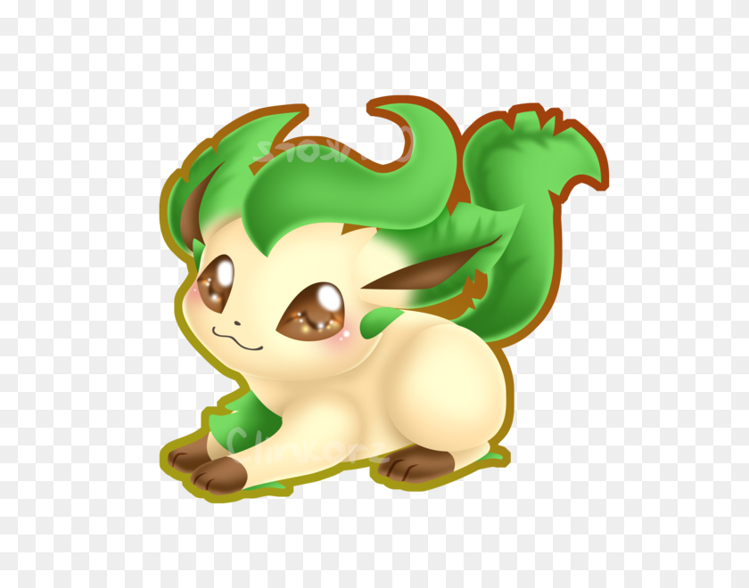 600x600 Which Eevee Evaluation Do You Like The Most - Leafeon PNG