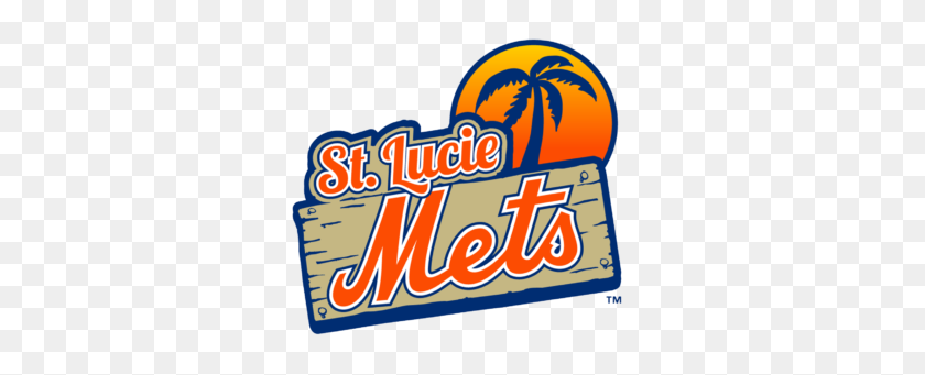 500x281 While The Logo Of The St Lucie Mets Baseball Logos - Mets Logo PNG