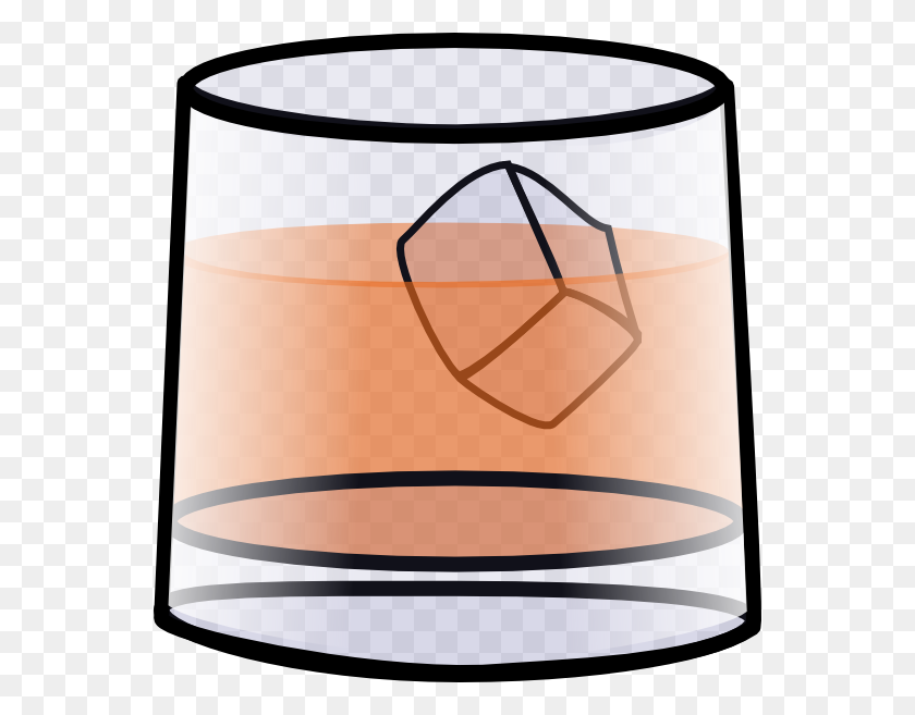 558x597 Whisky Glass Clip Art - Whiskey PNG