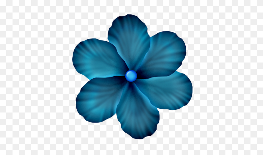 436x436 Whisper My Name Clip Art Flowers! Flower Art - Turquoise Flower Clipart