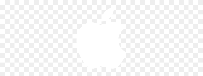 256x256 Icono De La Manzana Blanca - Logotipo De La Manzana Blanca Png