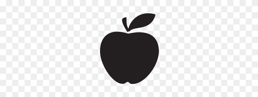 256x256 White Apple Logo Png, White Apple Icon Png - White Apple Logo PNG