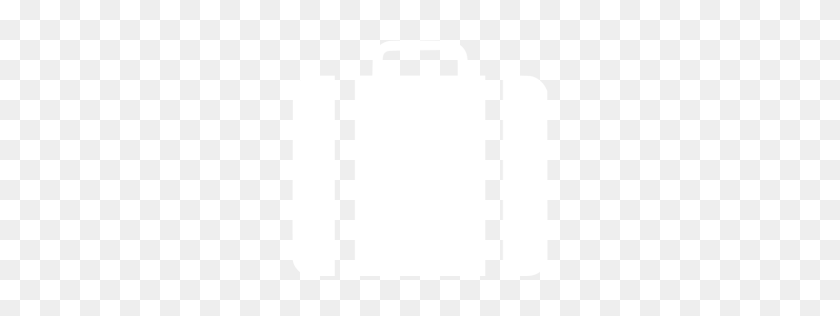 256x256 Значок Белый Портфель - Портфель Png