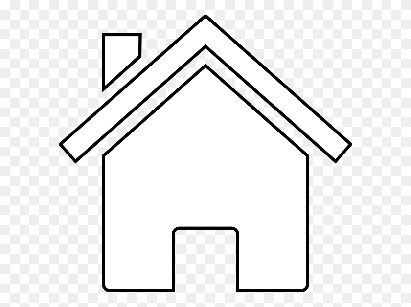 600x568 White Building Cliparts - School House Clip Art Black And White
