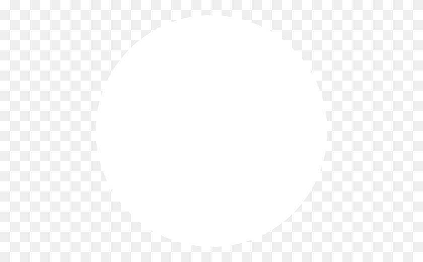 460x460 White Circle - White Circle PNG