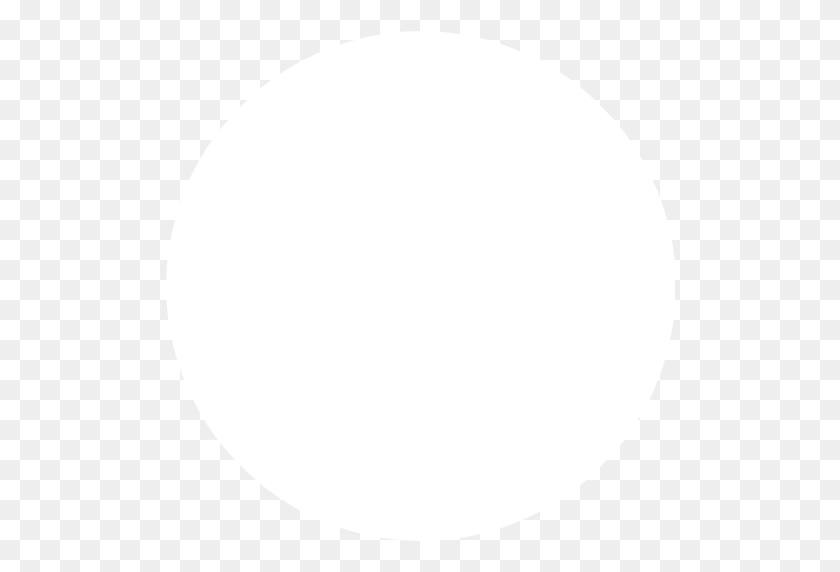 512x512 White Circle Icon - Dotted Circle PNG