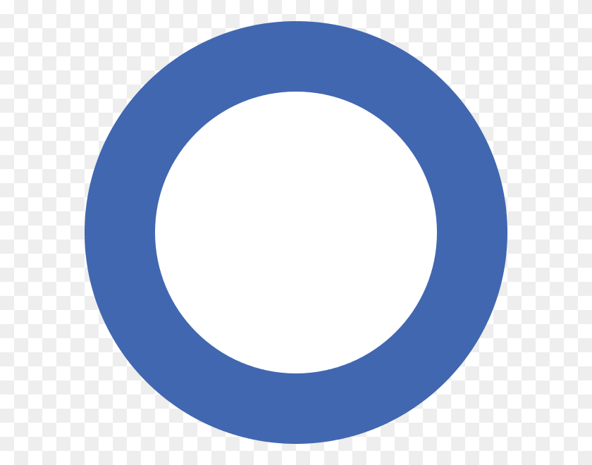 600x600 White Circle In Blue Background - Glowing Circle PNG