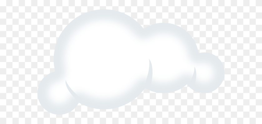 600x340 Белое Облако Картинки - Облака Фон Клипарт