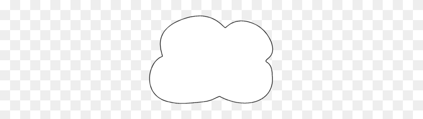 247x177 White Cloud Clipart No Background - Cloud Transparent Clipart