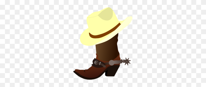 241x297 White Cowboy Hat And Boots Clip Art - Cowboy Hat Clipart