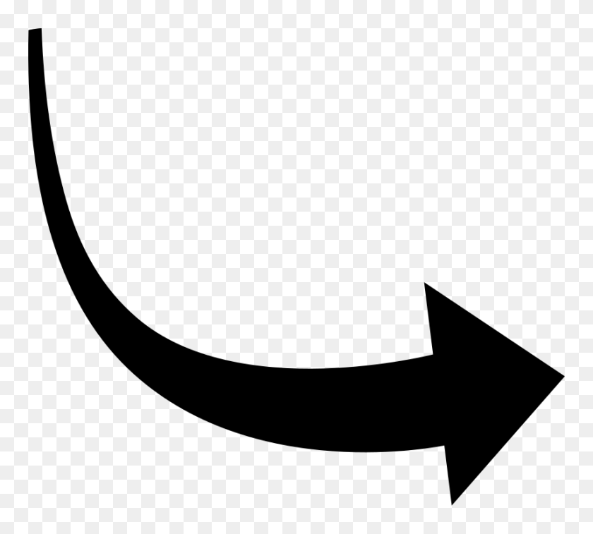 White Curved Arrow Png Black Curved Arrow Png Fancy Arrow Png