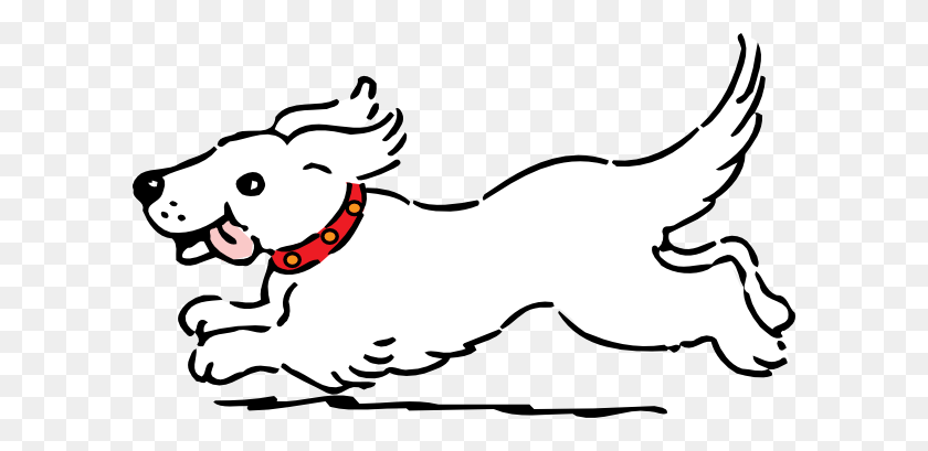600x349 White Dog Clip Art - Small Dog Clipart