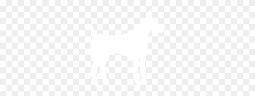 256x256 White Dog Icon - Dog PNG Icon