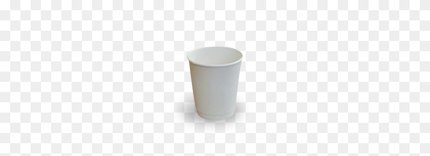 245x245 White Double Wall Coffee Cup Food Packaging Online - Double Cup PNG