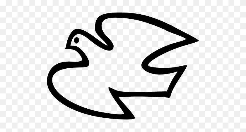 555x392 White Dove Clipart Lovely Bird - Baptism Cross Clipart Black And White