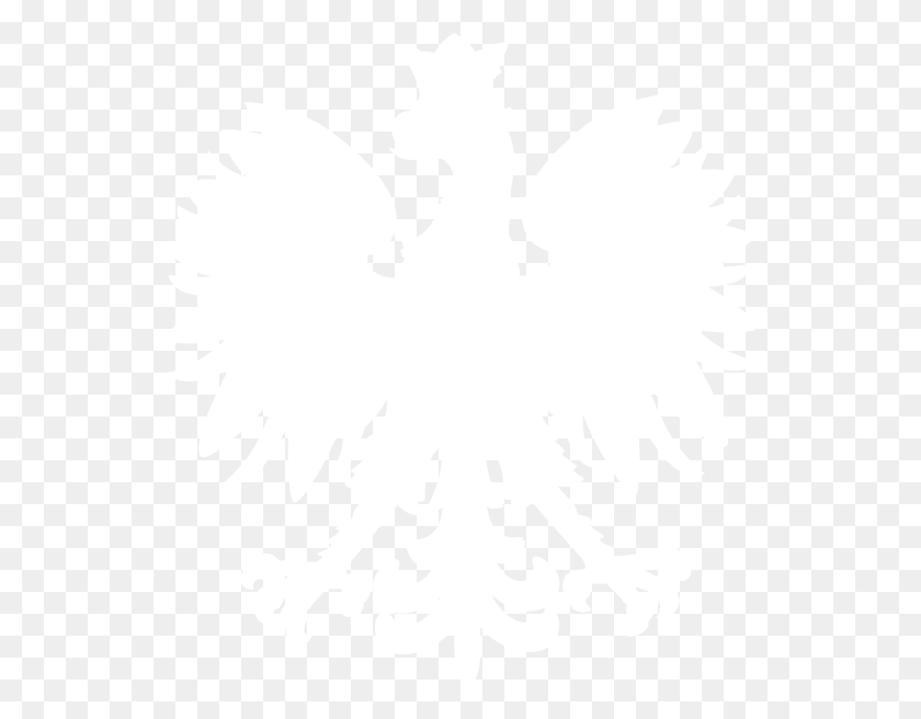 540x596 Белый Орел Польша Картинки - Черно-Белый Орел Клипарт
