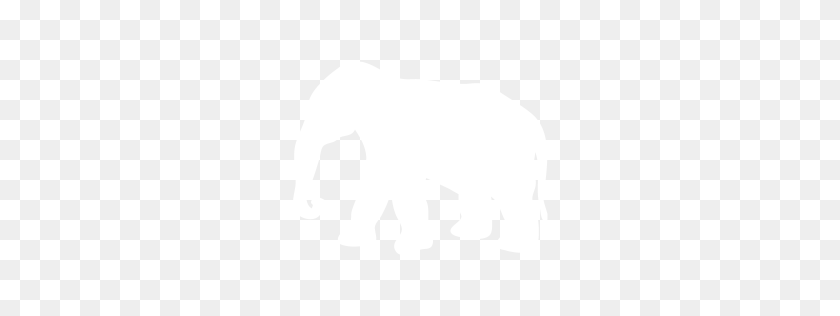 256x256 Значок Белый Слон - Белый Слон Клипарт