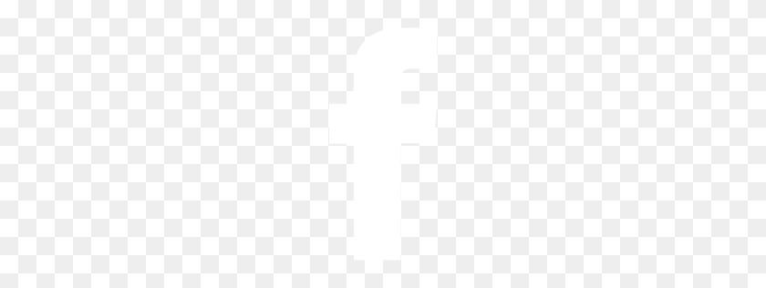 256x256 White Facebook Icon - White Facebook Icon PNG