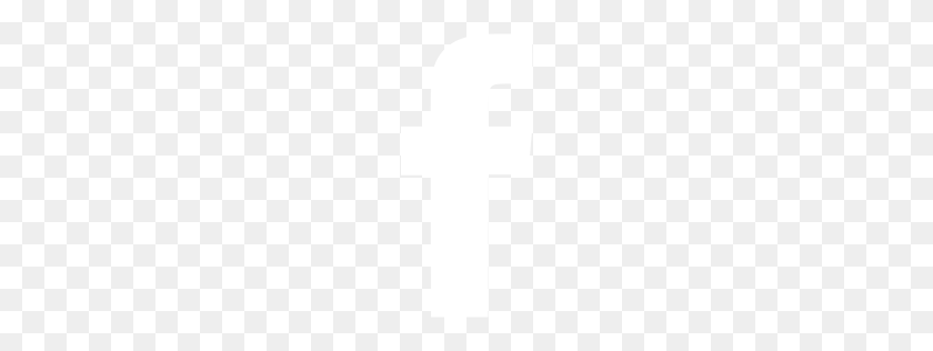 256x256 Icono De Facebook Blanco - Icono De Facebook Blanco Png