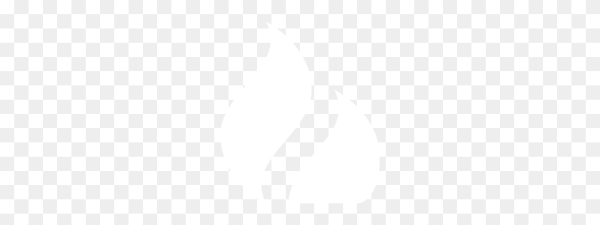 256x256 White Fire Icon - Fire Icon PNG