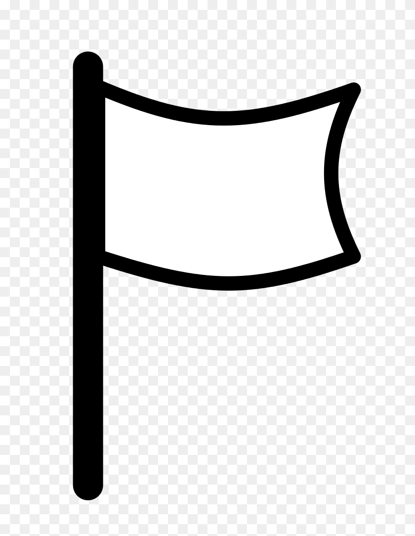 729x1024 White Flag Icon - American Flag PNG