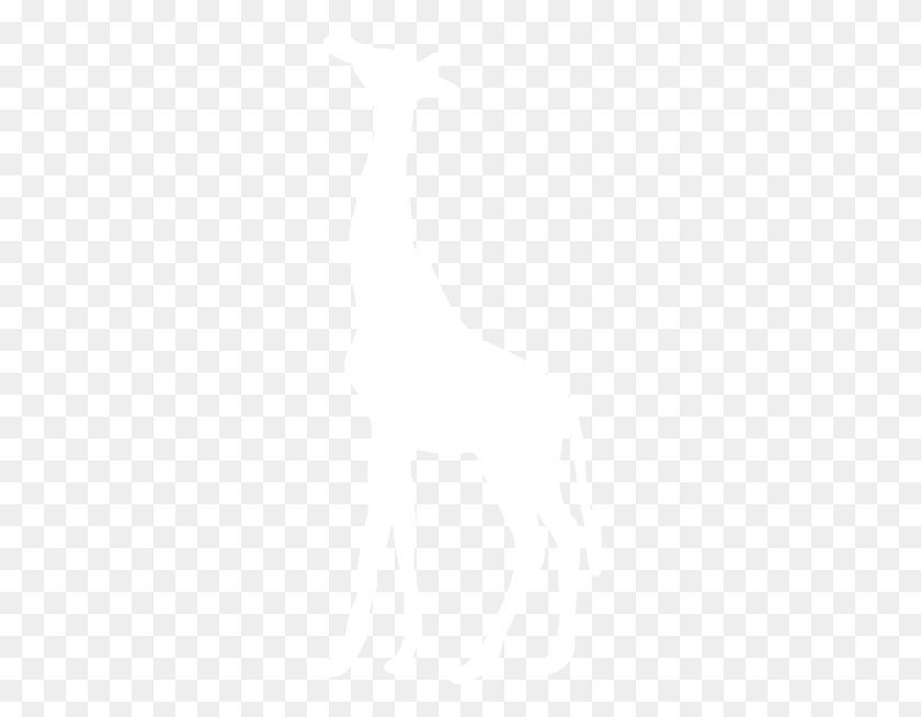 258x594 White Giraffe Silhouette Clip Art - Giraffe Silhouette Clip Art