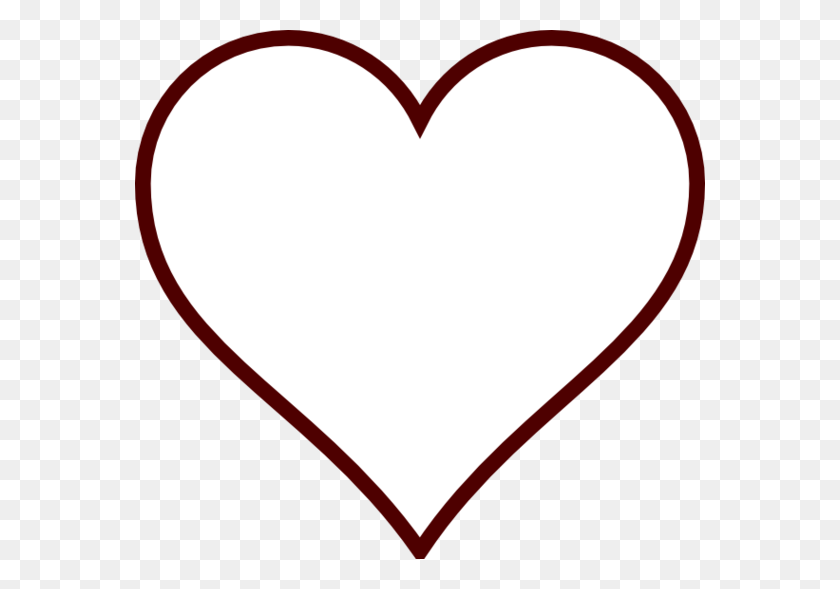 570x529 Белое Сердце Клипарт Бесплатно Для Использования Клип-Арт Ресурс - Бесплатные Картинки С Сердечками