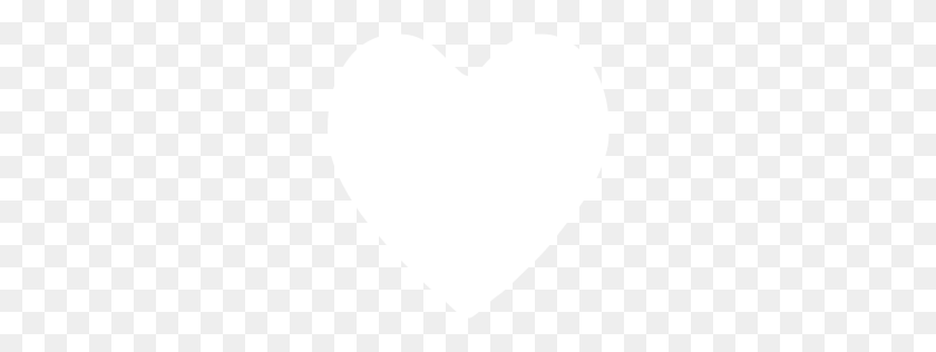 256x256 White Heart Icon - White Heart PNG