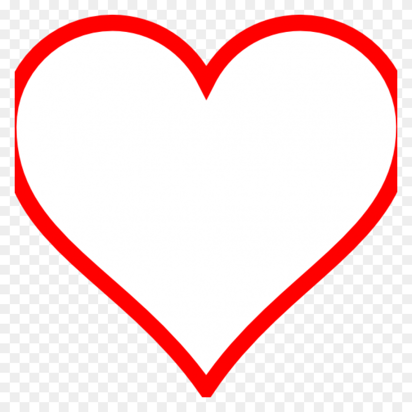 1024x1024 Белое Сердце Наброски Выпускная Кепка Клипарт Дом Онлайн - W Клипарт