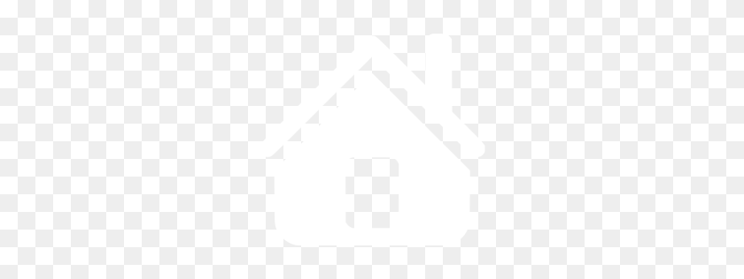 256x256 White Home Icon - Phone Icon White PNG