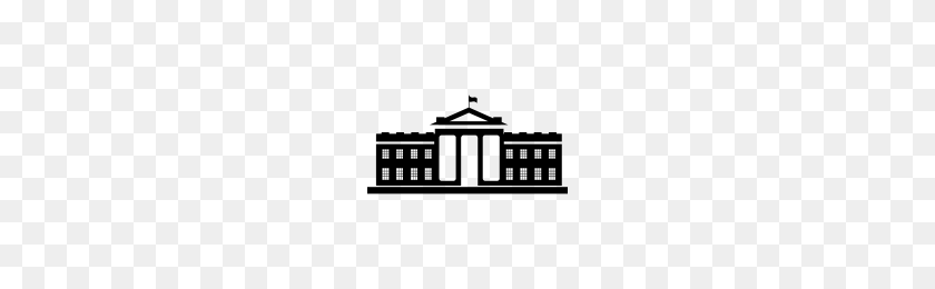 200x200 White House Icons Noun Project - White House PNG