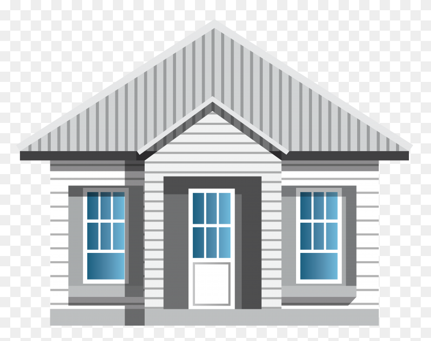 6000x4663 White House Png Clip Art - Property Clipart