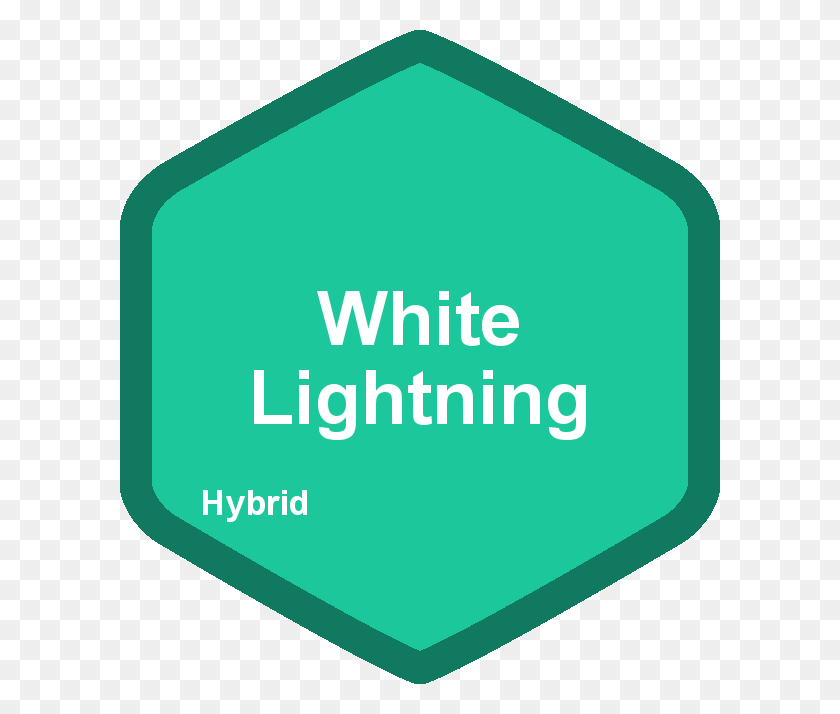 600x654 White Lightning, Hybrid The Duber - White Lightning PNG