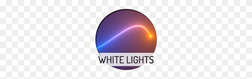 250x205 White Lights - Light Streaks PNG